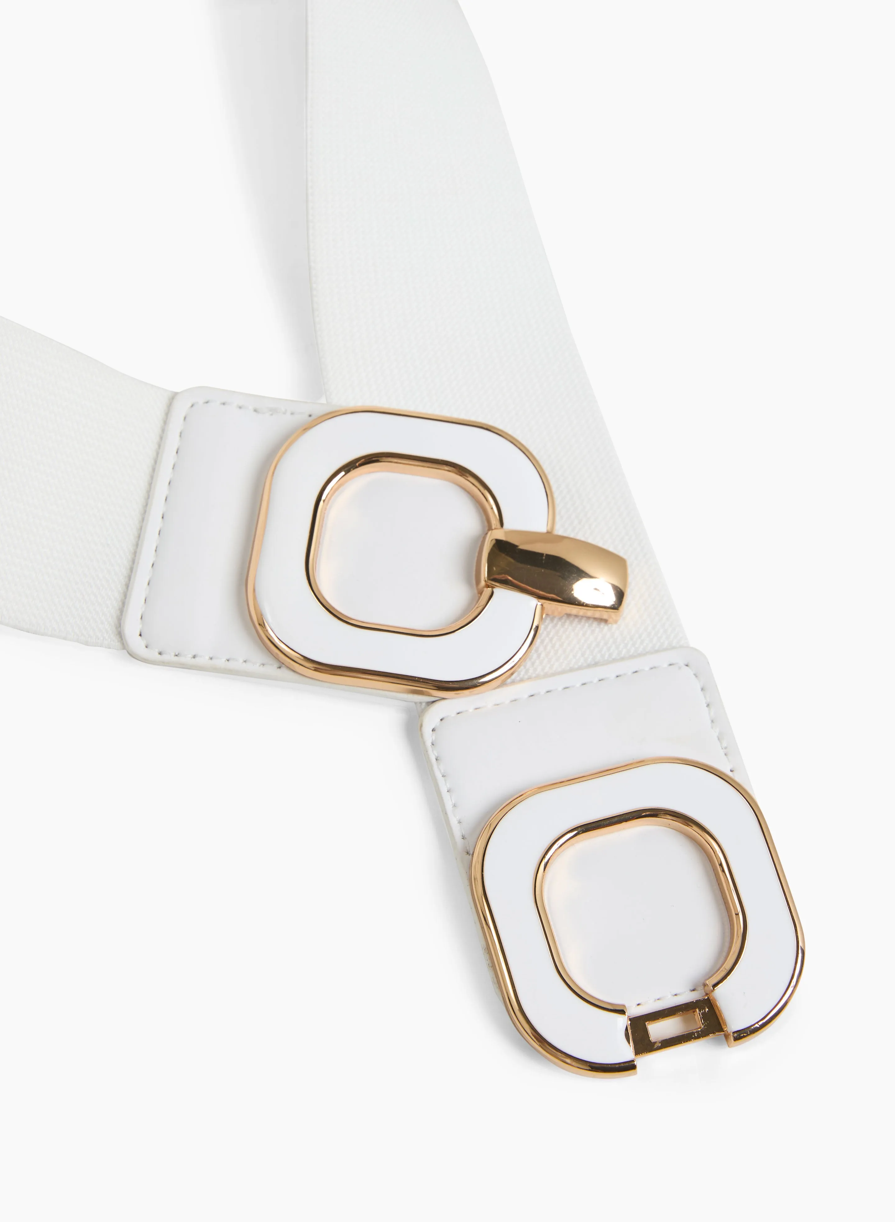 Double Square Buckle Elastic Belt sold by Laura product image thumbnail 2