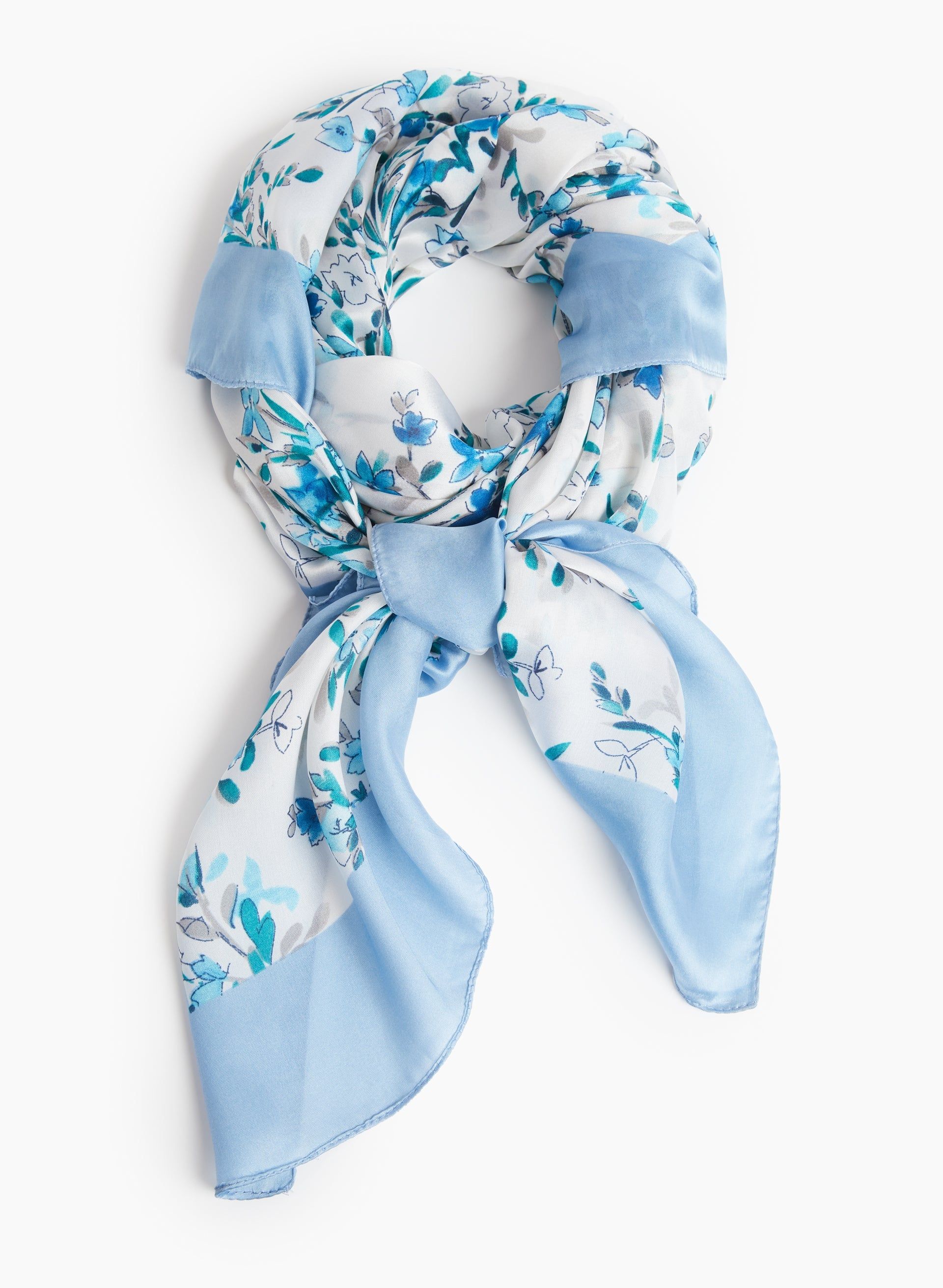 Floral Motif Scarf sold by Laura