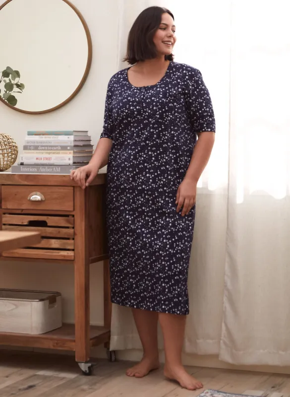 Star Print Nightgown sold by Laura