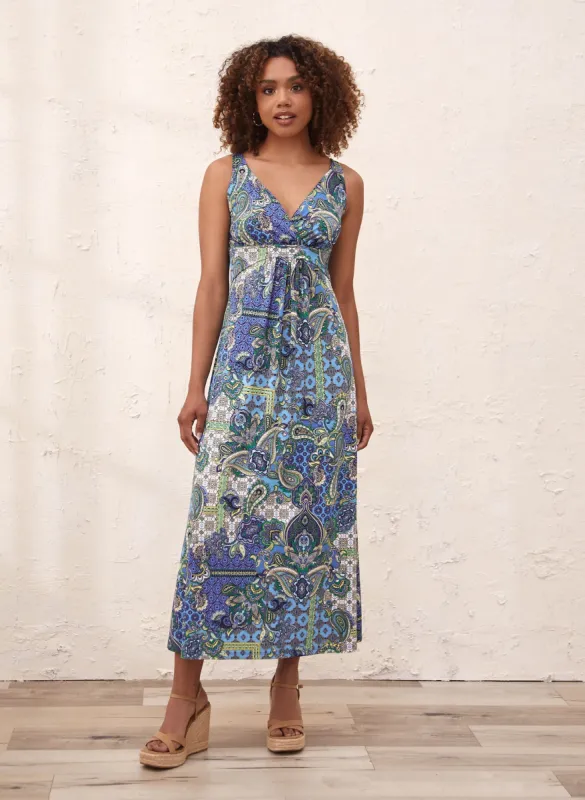 Paisley Print Maxi Dress sold by Laura