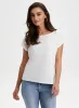Rhinestone Detail Burnout Tee sold by Laura