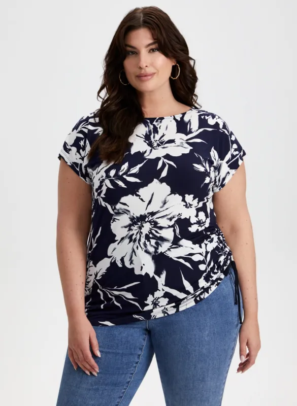 Floral Print Top sold by Laura