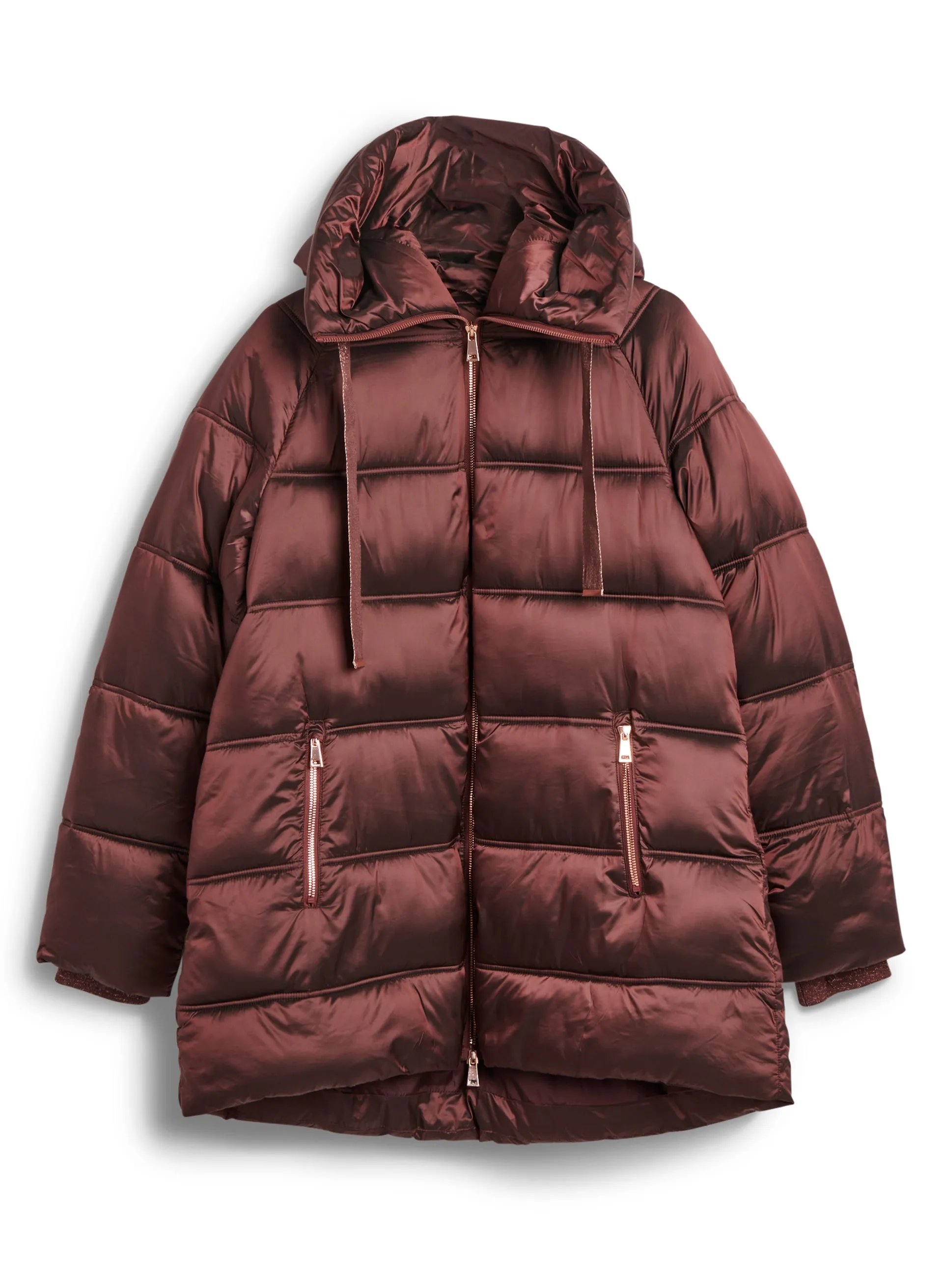 Recycled Vegan Down Coat sold by Laura product image thumbnail 5