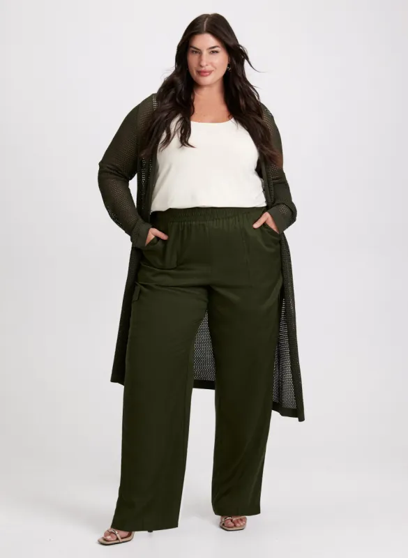 Long Cardigan & Cargo Pants sold by Laura
