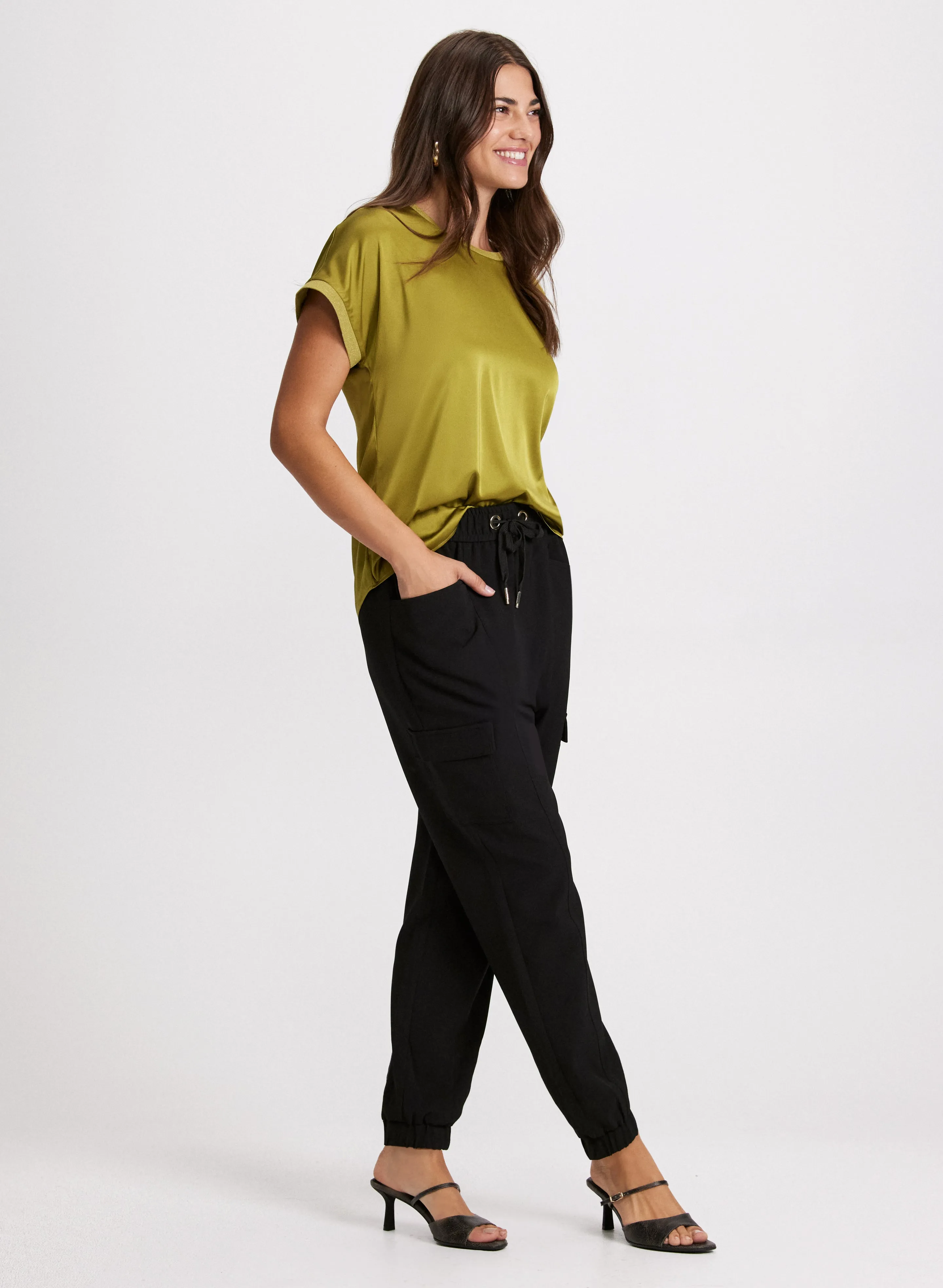 Pull-On Cargo Pants sold by Laura product image thumbnail 3