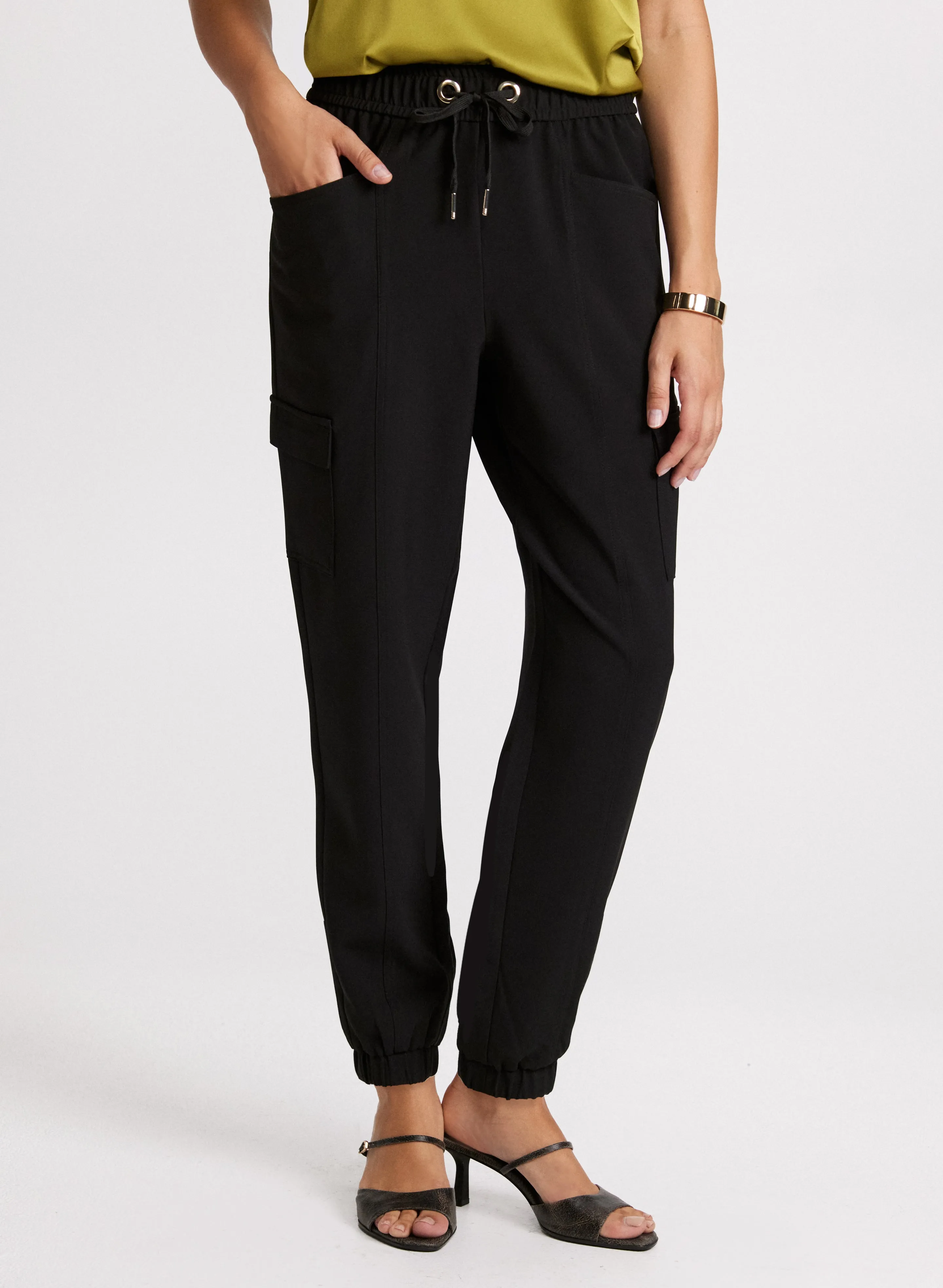 Pull-On Cargo Pants sold by Laura