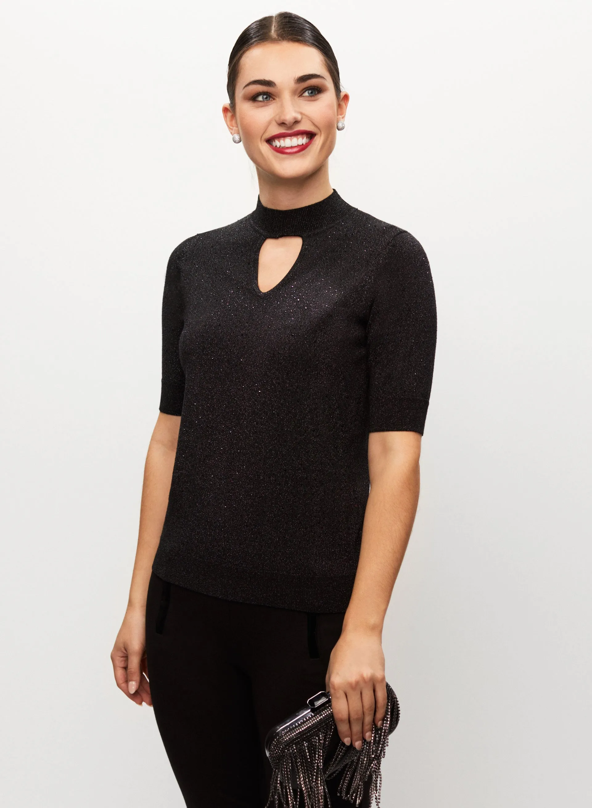 Rhinestone Embellished Sweater sold by Laura product image thumbnail 5