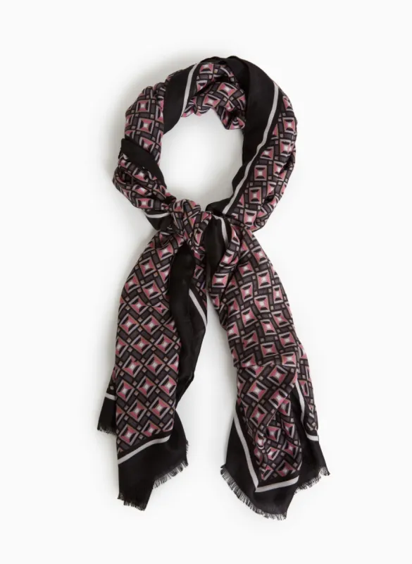 Geometric Print Scarf sold by Laura