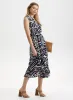 Zebra Print Button-Down Dress sold by Laura