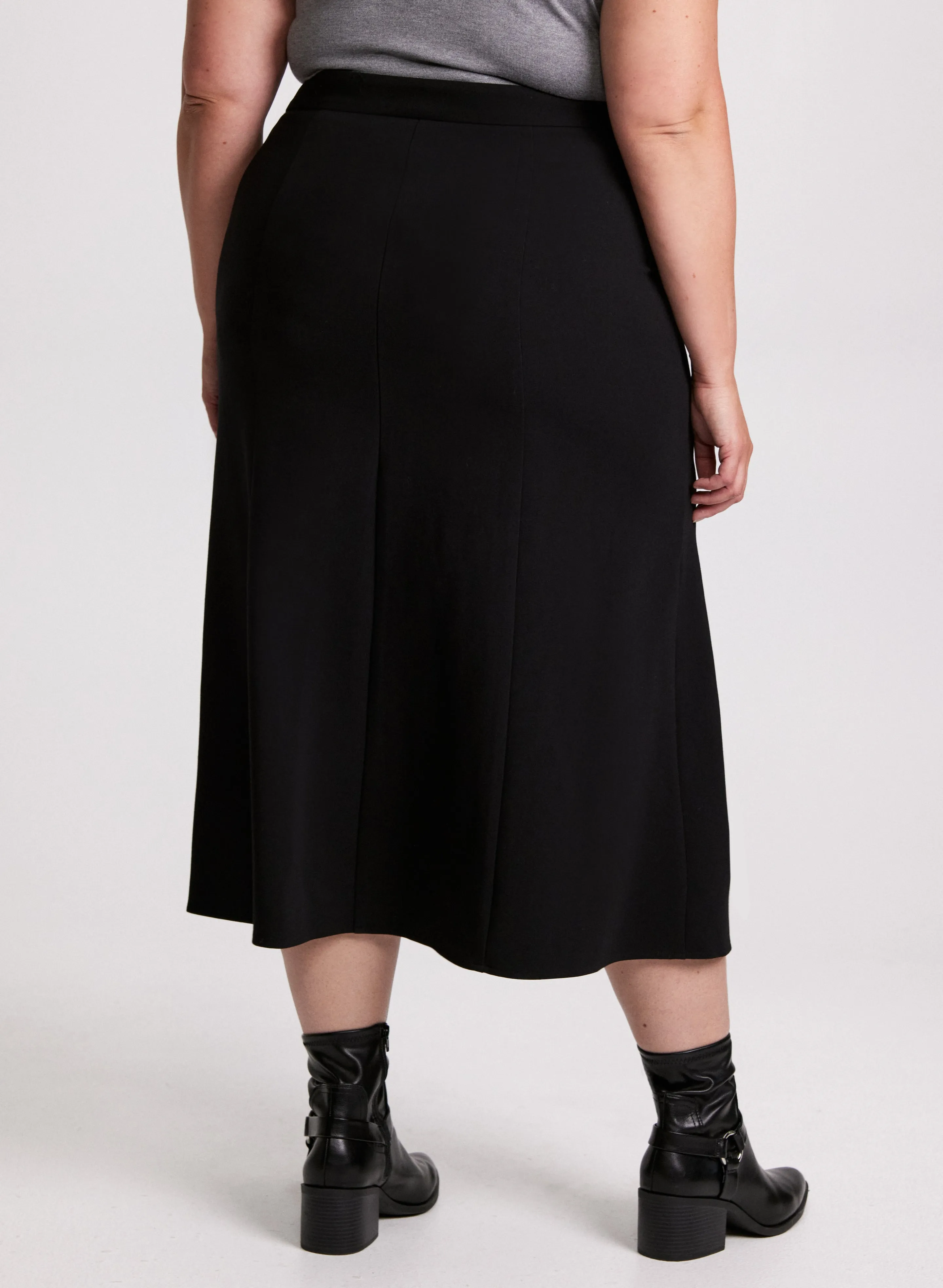 Panel Insert Midi Skirt sold by Laura product image thumbnail 3