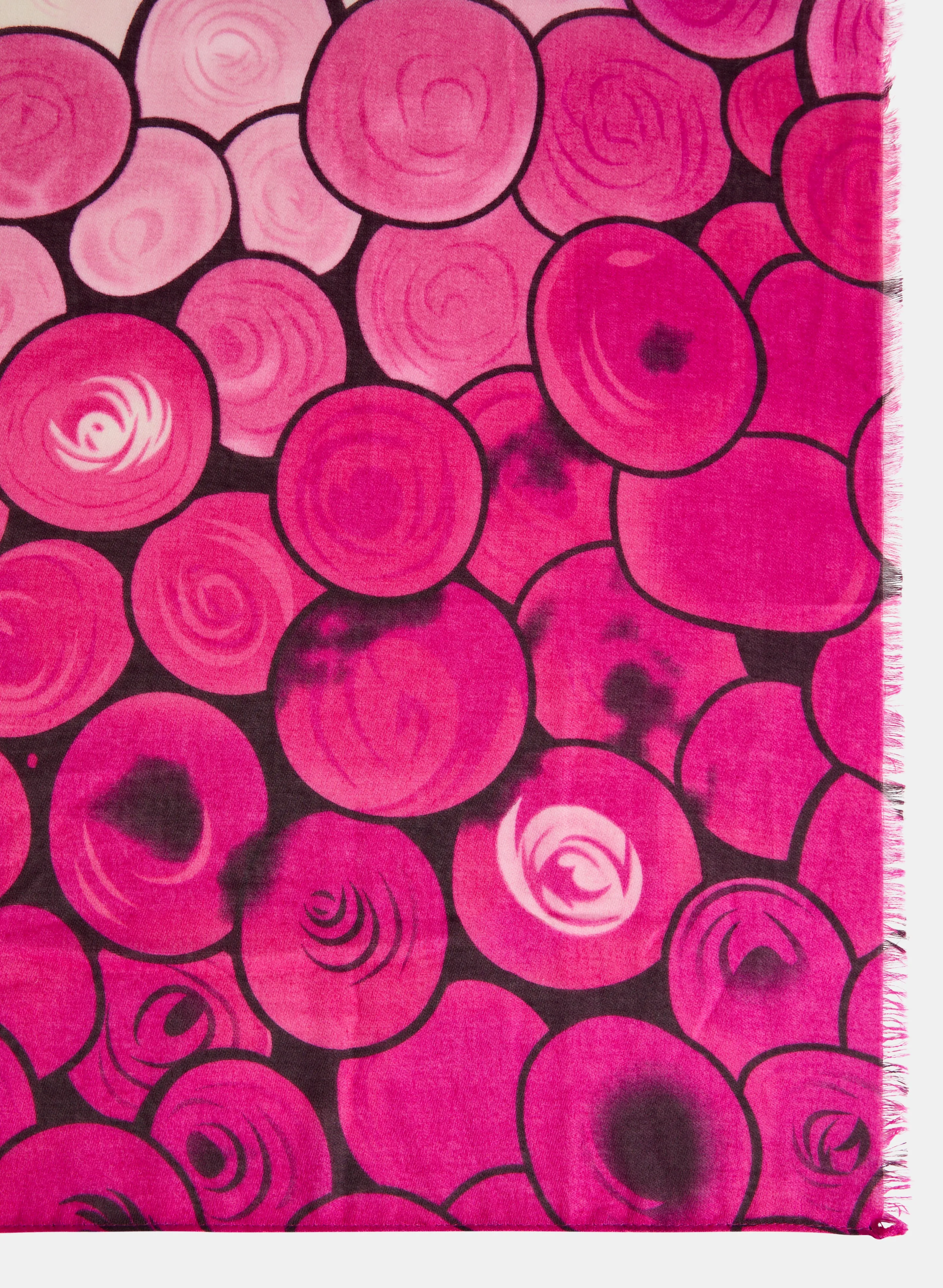 Circular Print Oblong Scarf sold by Laura product image thumbnail 3