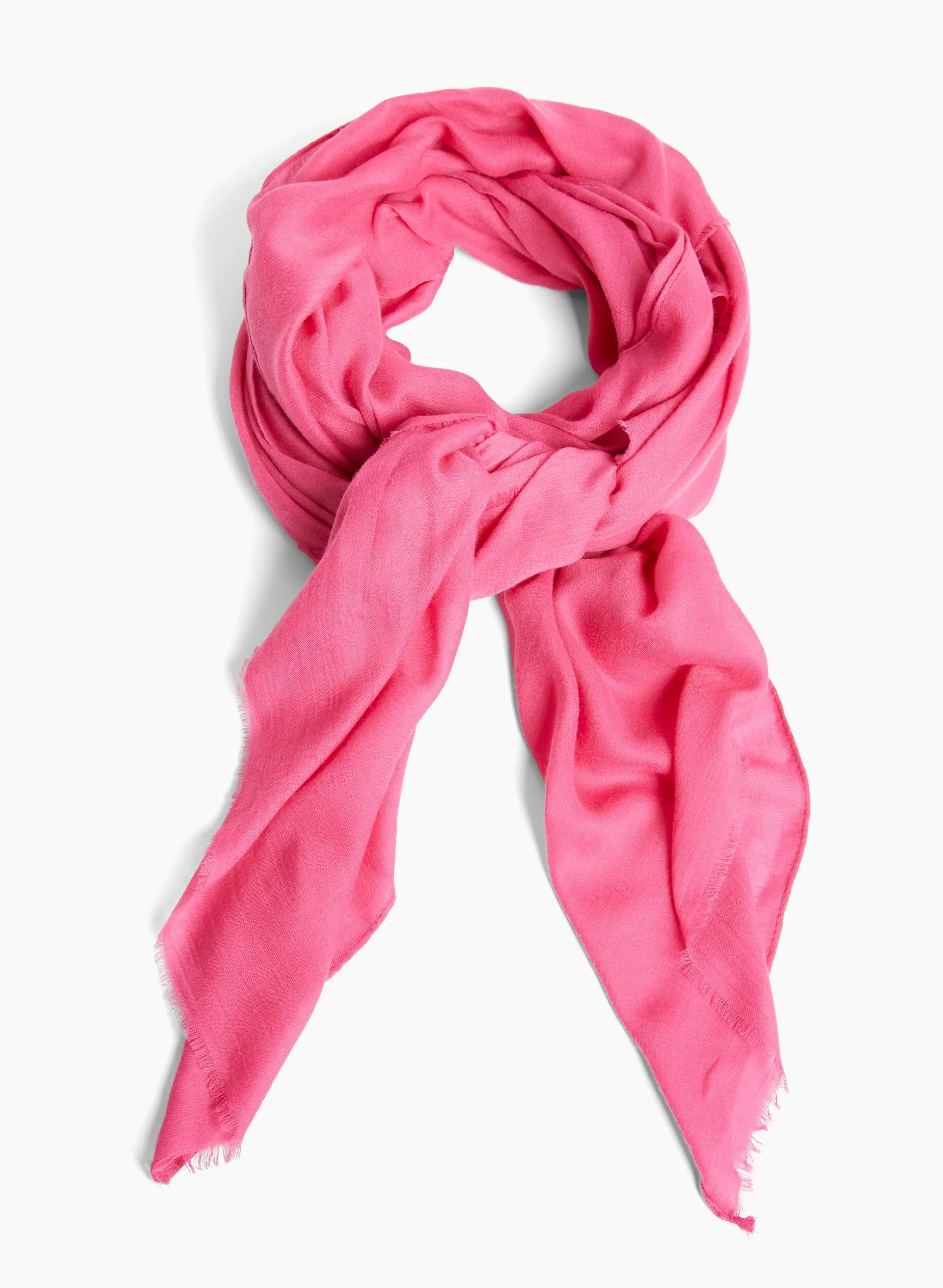 Frayed Hem Scarf sold by Laura