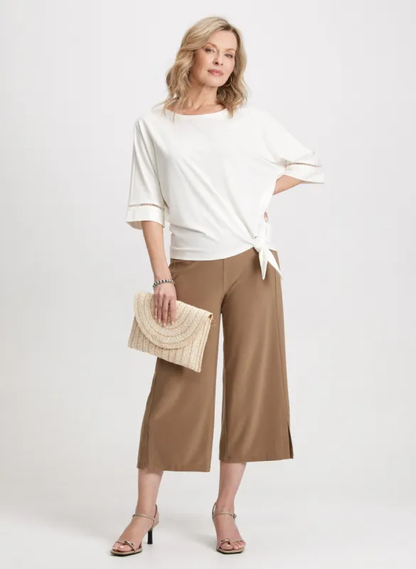 3/4 Sleeve Top & Wide Leg Capris sold by Laura