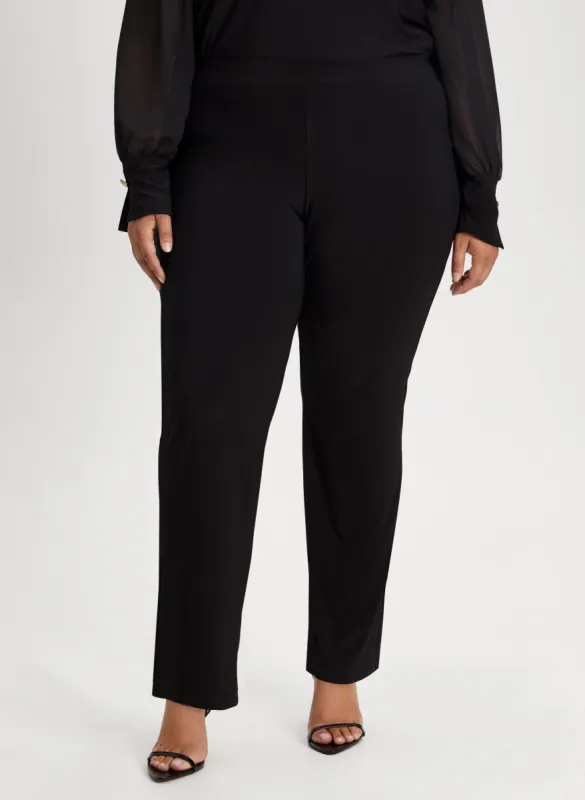 Pull-On Straight Leg Pants sold by Laura