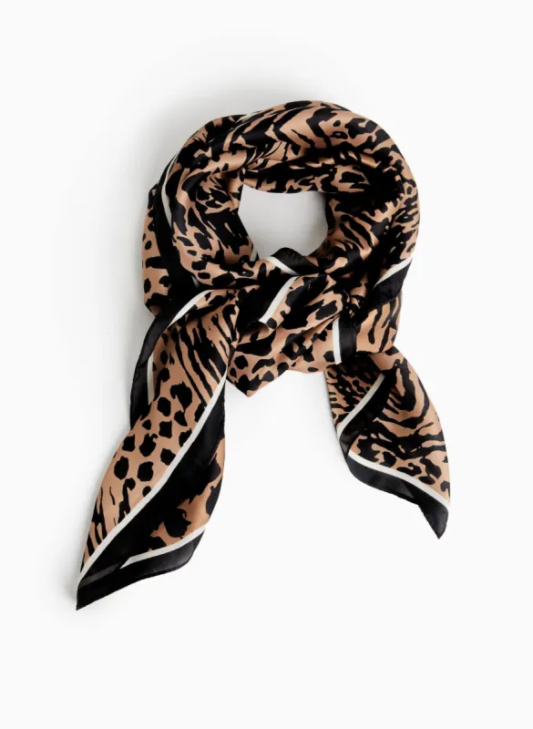 Animal Print Scarf sold by Laura