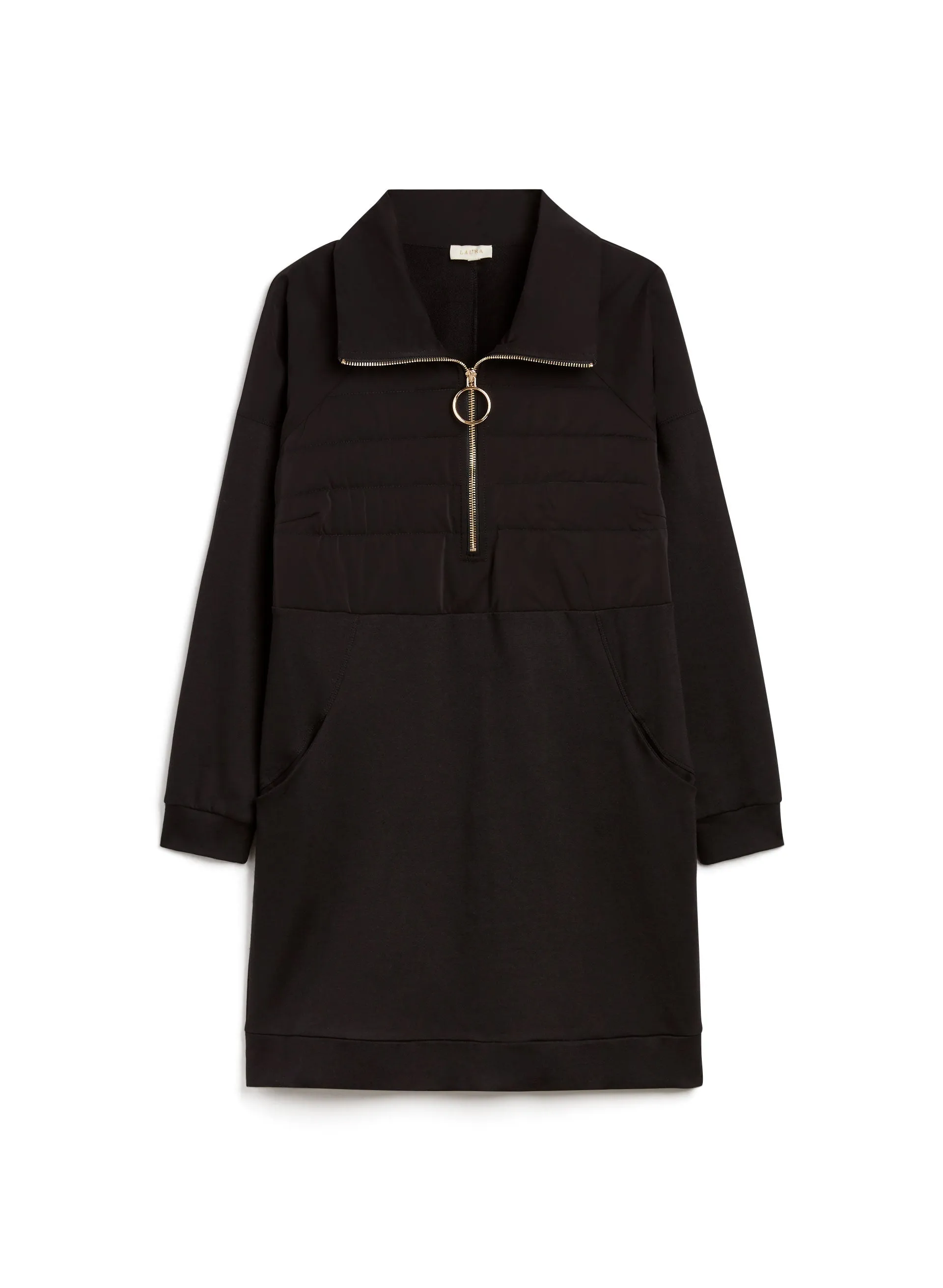 Quilted Zipper Trim Tunic sold by Laura product image thumbnail 5