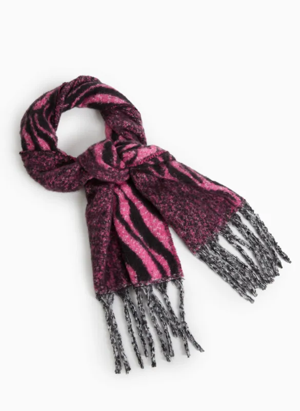 Animal Print Scarf sold by Laura