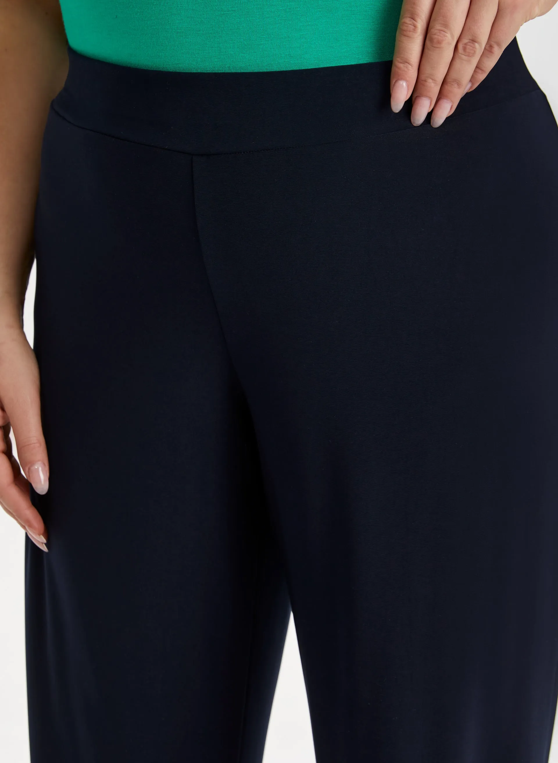 Olivia Pull-On Wide-Leg Pants - Short sold by Laura product image thumbnail 4