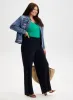 Olivia Pull-On Wide-Leg Pants - Short sold by Laura