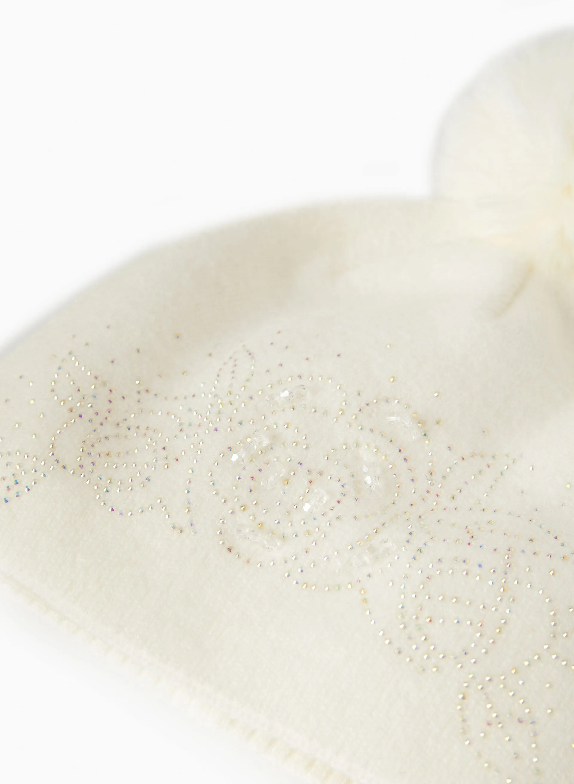 Printed Text Pompom Hat sold by Laura product image thumbnail 2