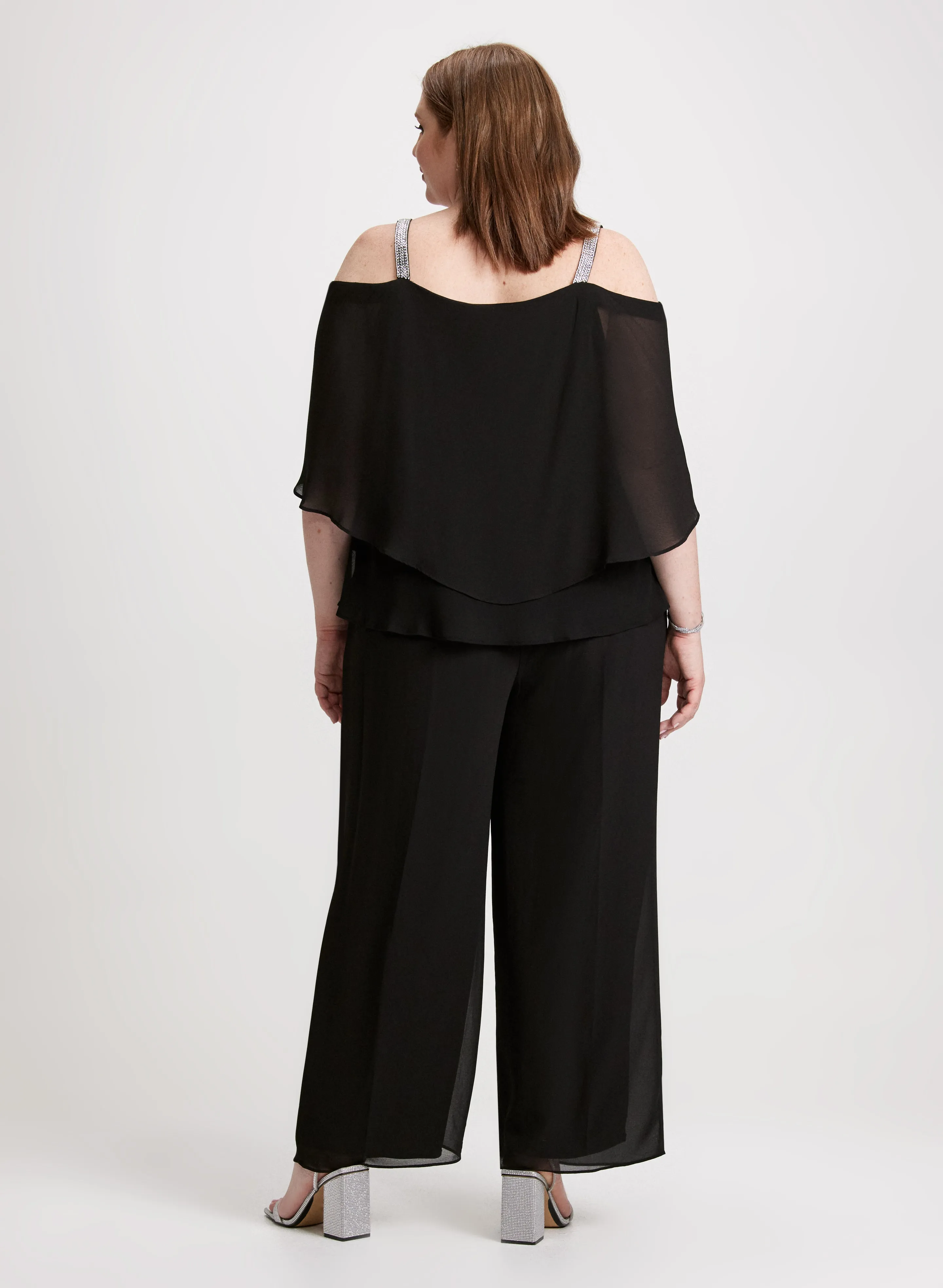 Tiered Top & Pull-On Pants Set sold by Laura product image thumbnail 2