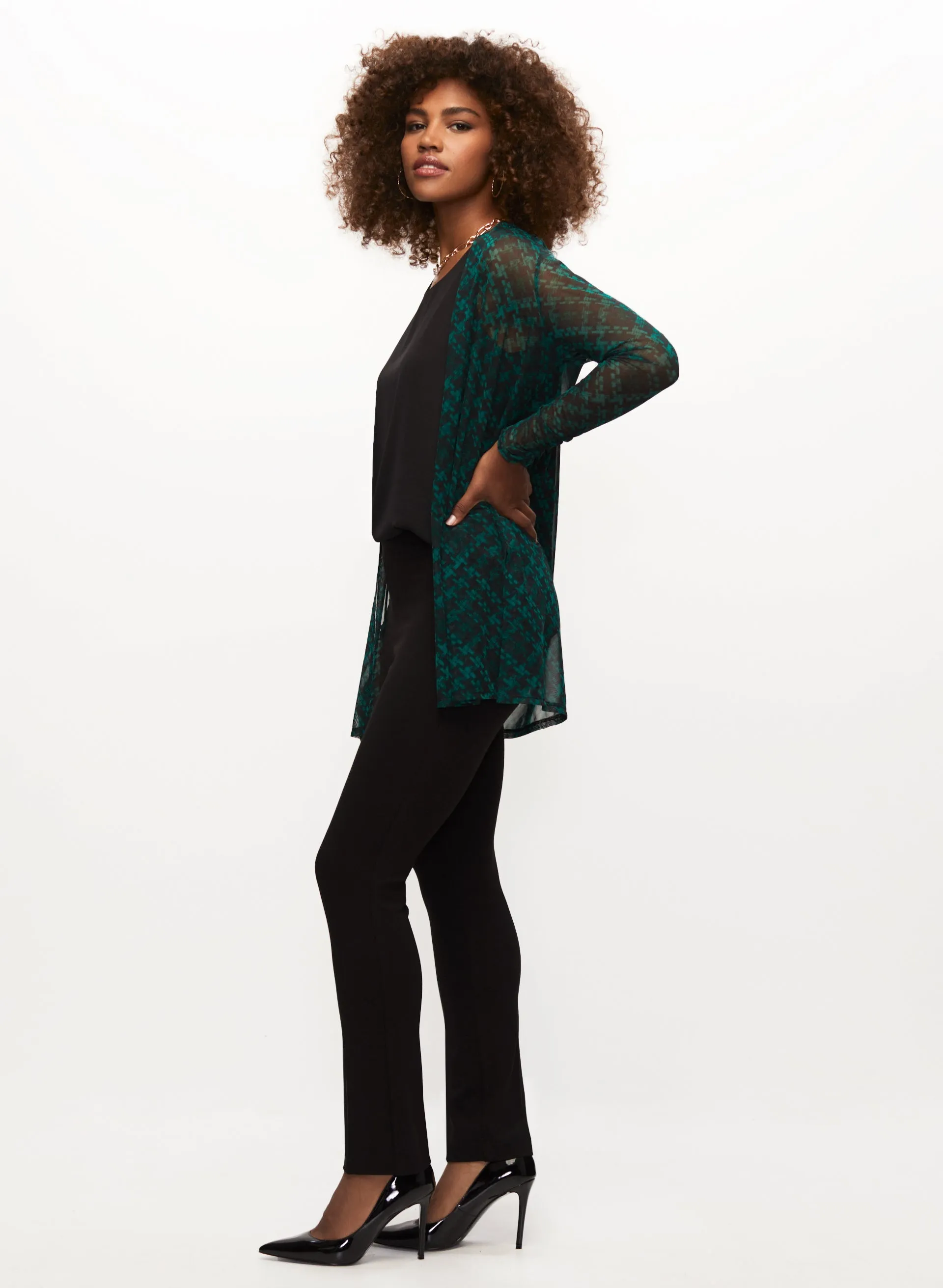 Pull-On Straight Leg Pants sold by Laura product image thumbnail 5