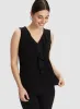 Ruffle Trim Sleeveless Top sold by Laura