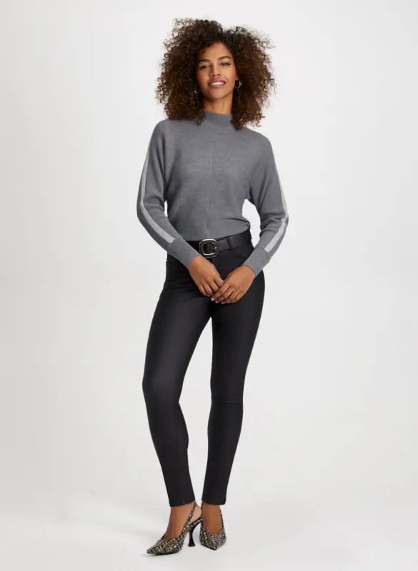 Contrast Stripe Sweater & Slim Leg Pants sold by Laura
