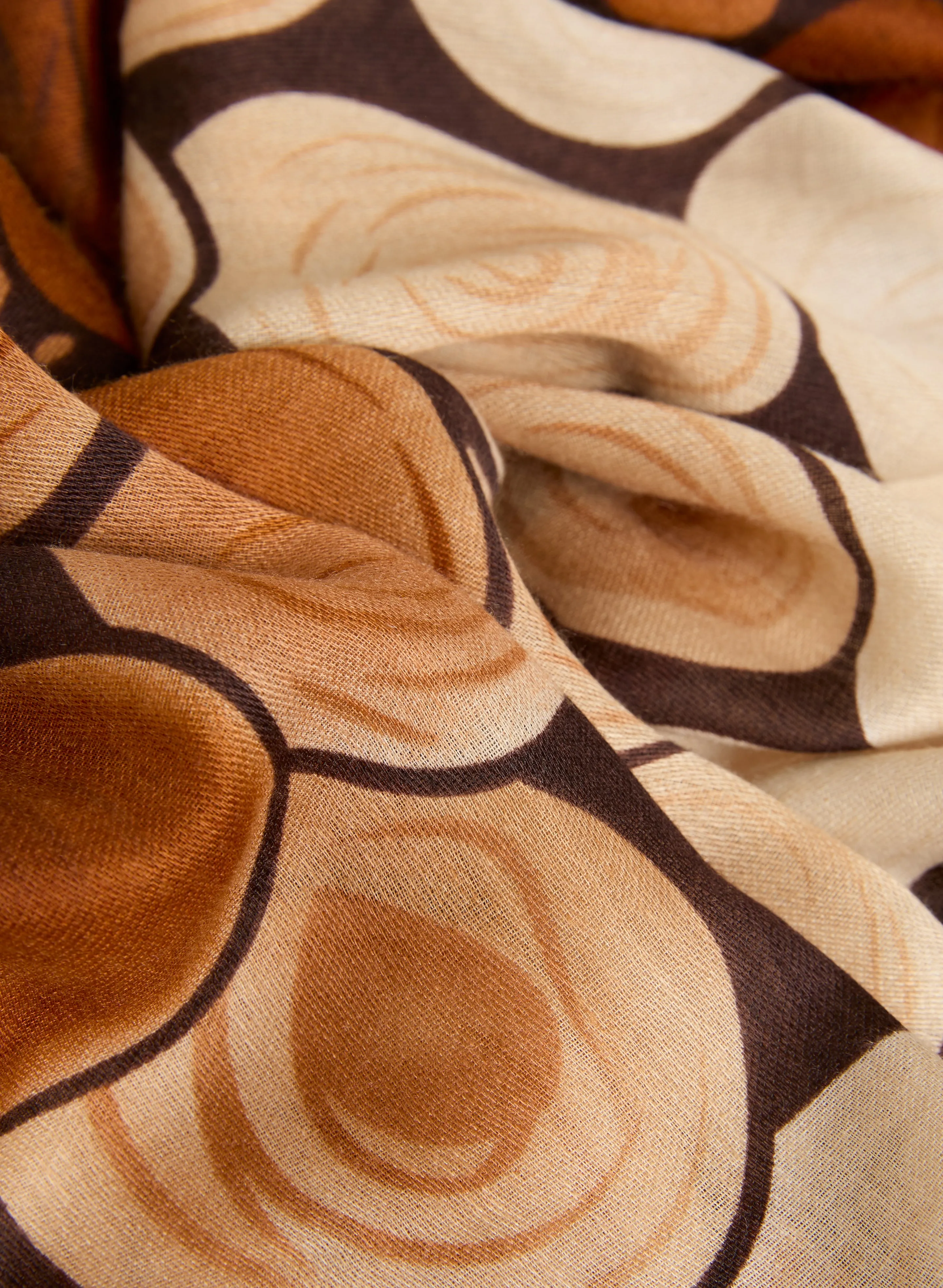 Circular Print Oblong Scarf sold by Laura product image thumbnail 2