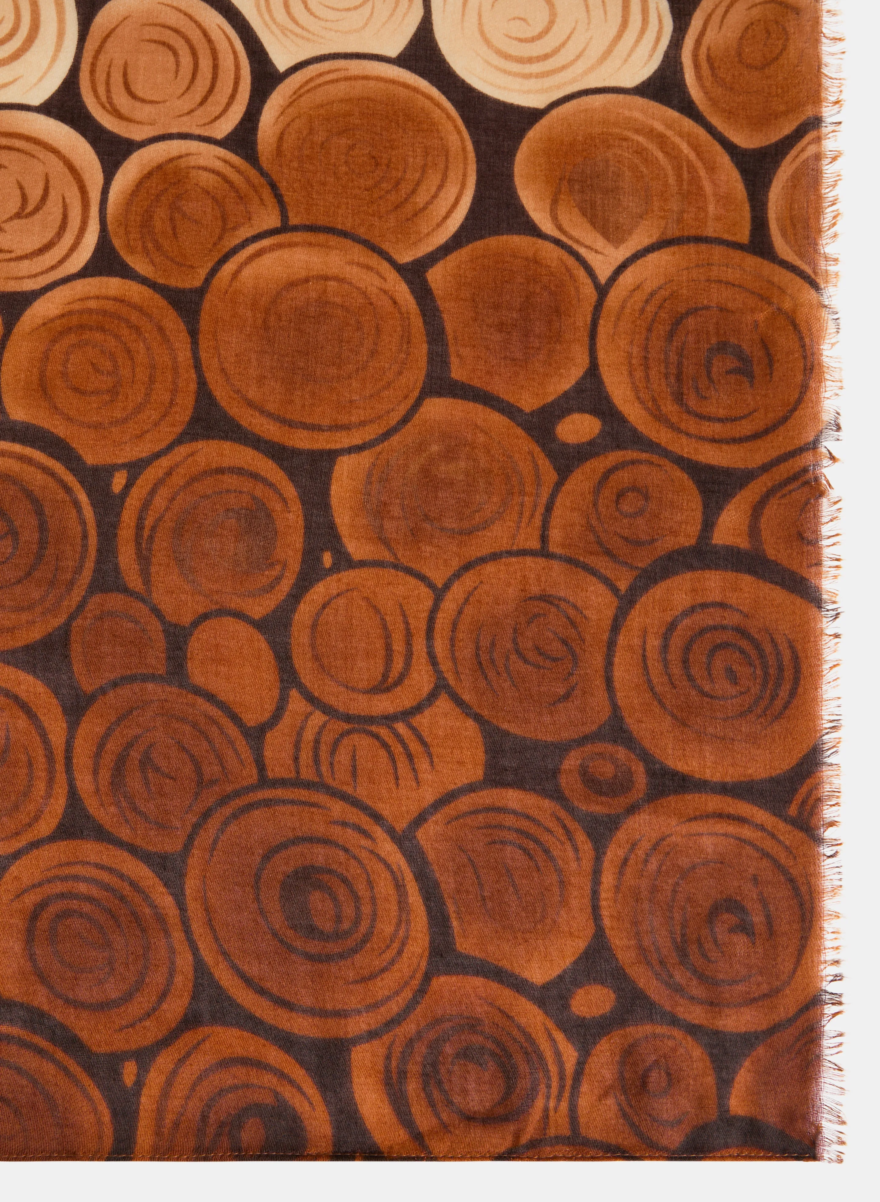 Circular Print Oblong Scarf sold by Laura product image thumbnail 3