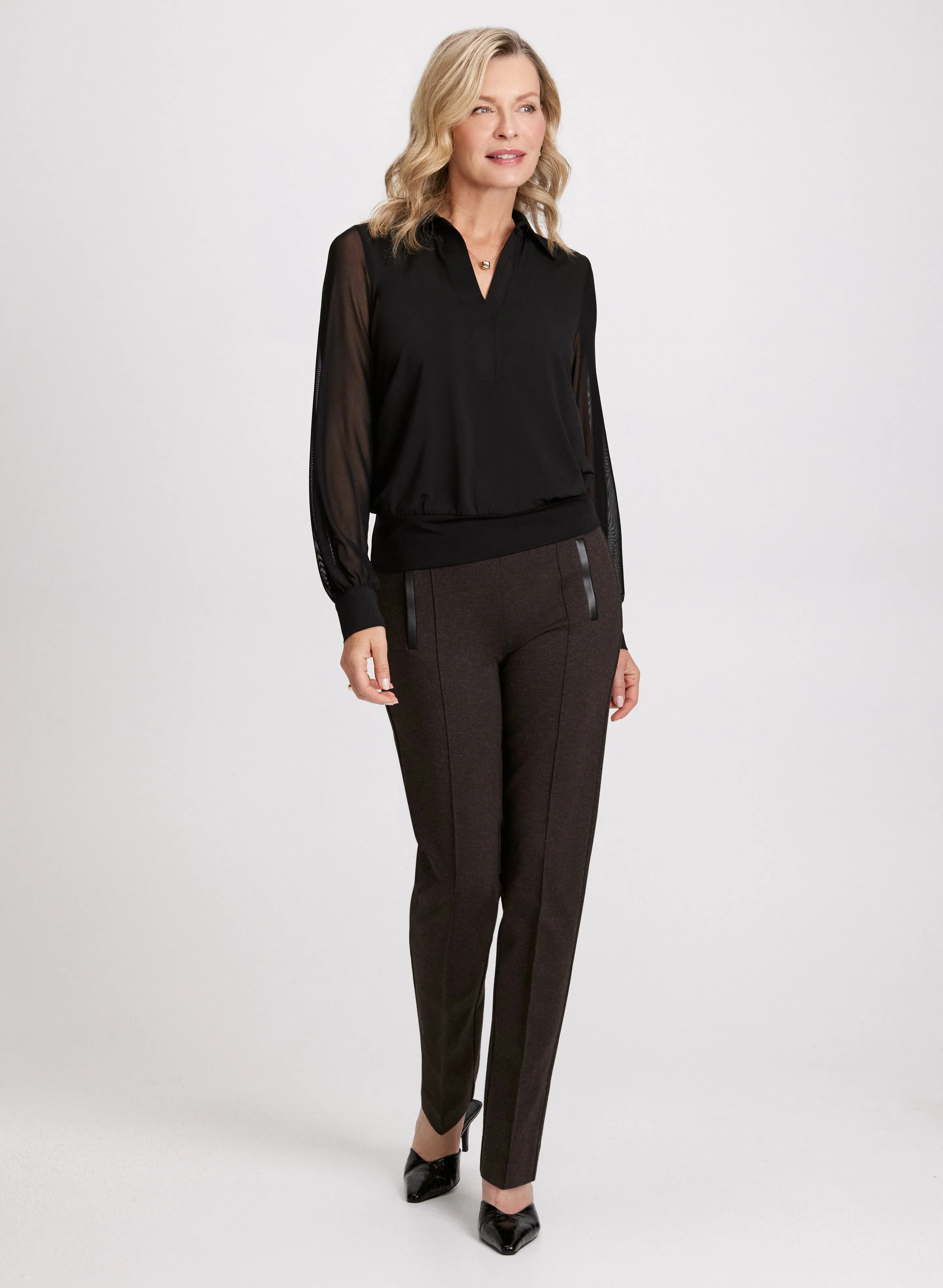 Sofia Slim-Leg Pants - Tall sold by Laura product image thumbnail 3
