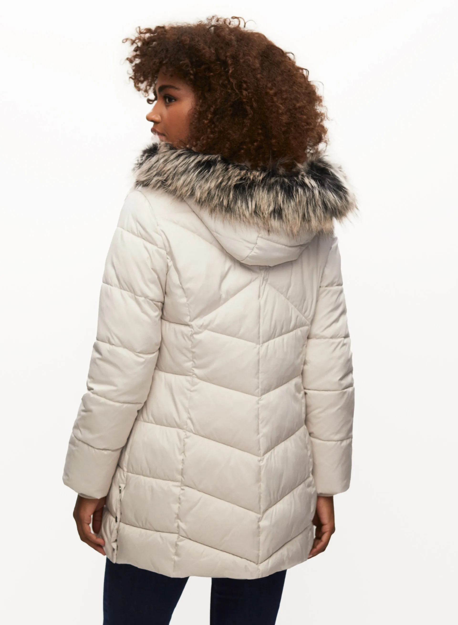 Quilted Vegan Down Coat sold by Laura product image thumbnail 3