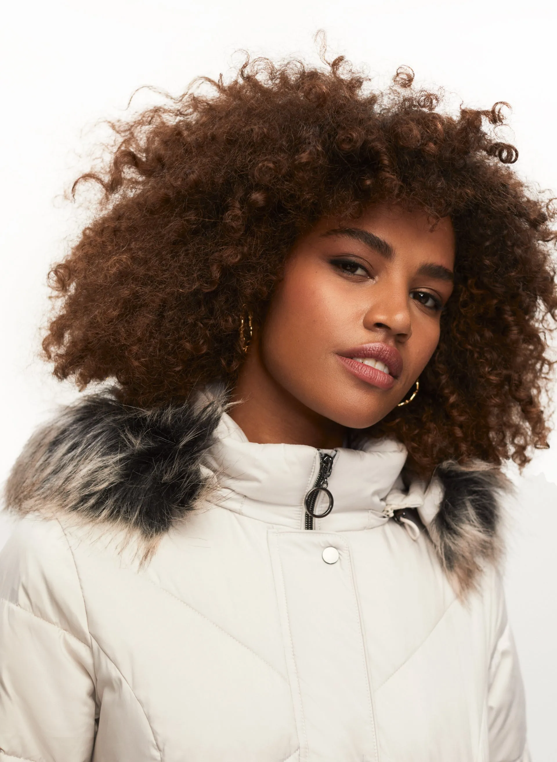 Quilted Vegan Down Coat sold by Laura product image thumbnail 5