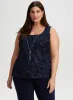 Embroidered Jacket, Cami & Pants Set sold by Laura
