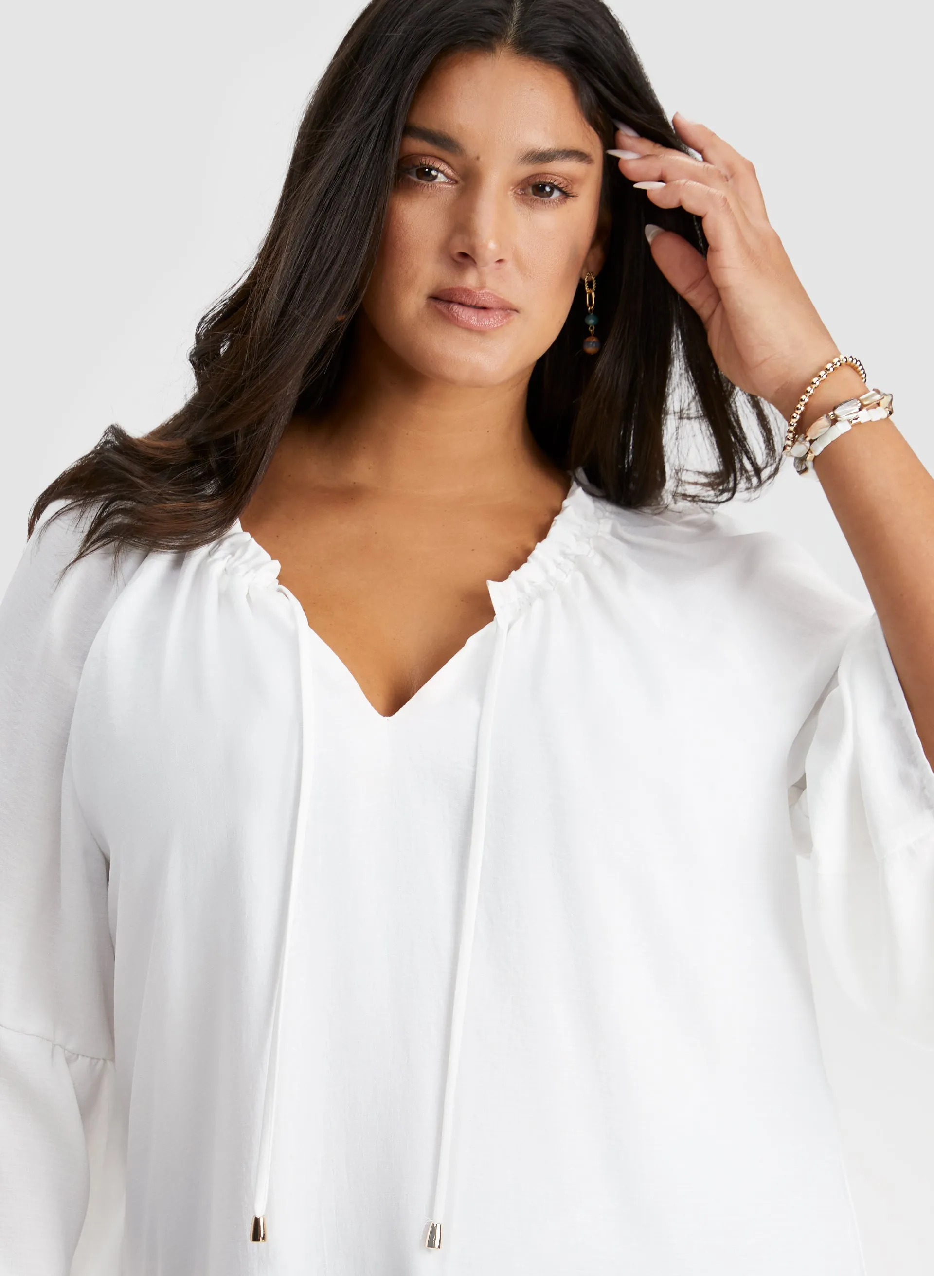 Joseph Ribkoff - V-Neck Blouse sold by Laura product image thumbnail 3