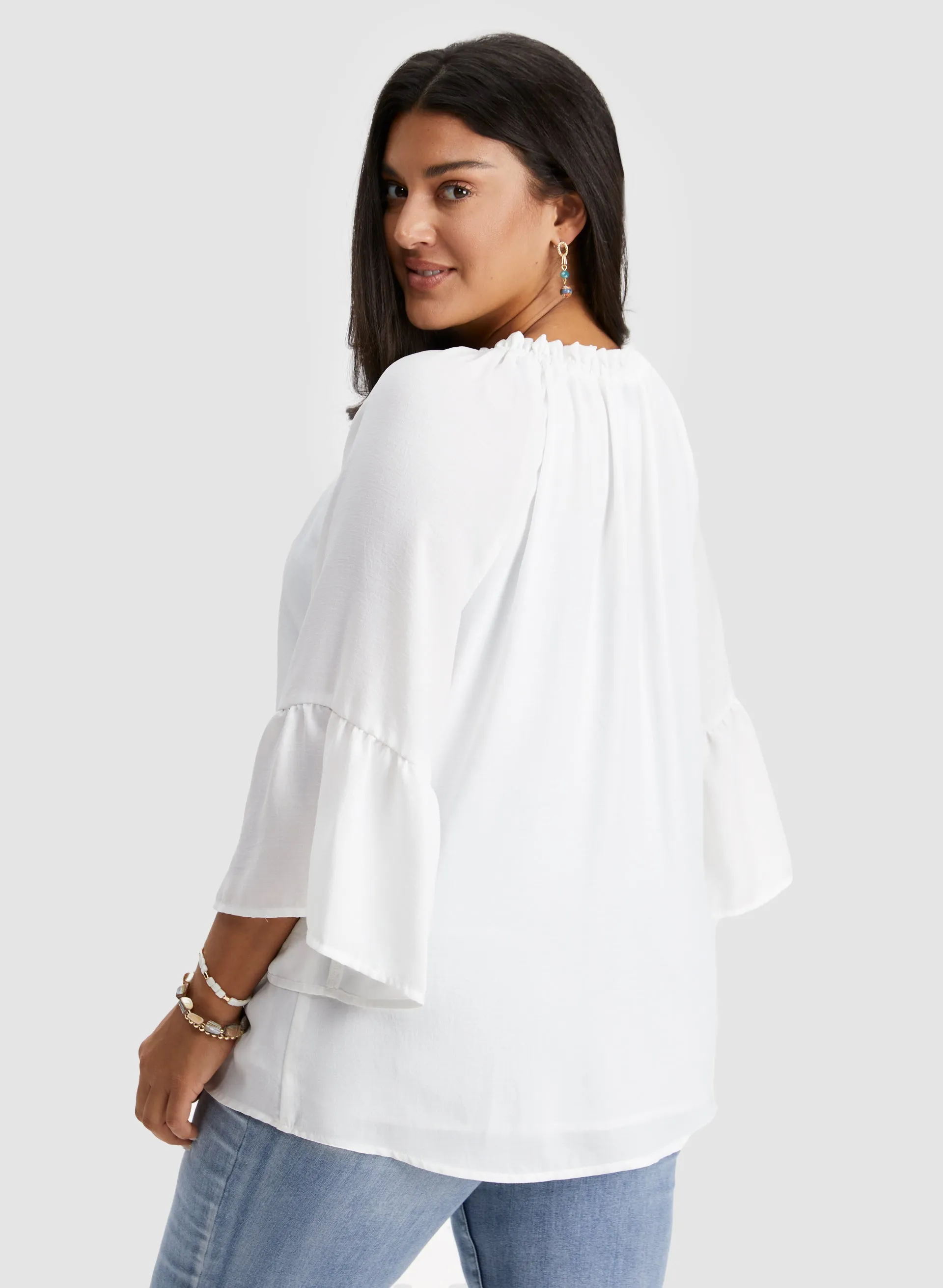 Joseph Ribkoff - V-Neck Blouse sold by Laura product image thumbnail 2