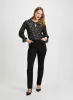 Gold Foil Print Blouse & Signature Fit Pants sold by Laura