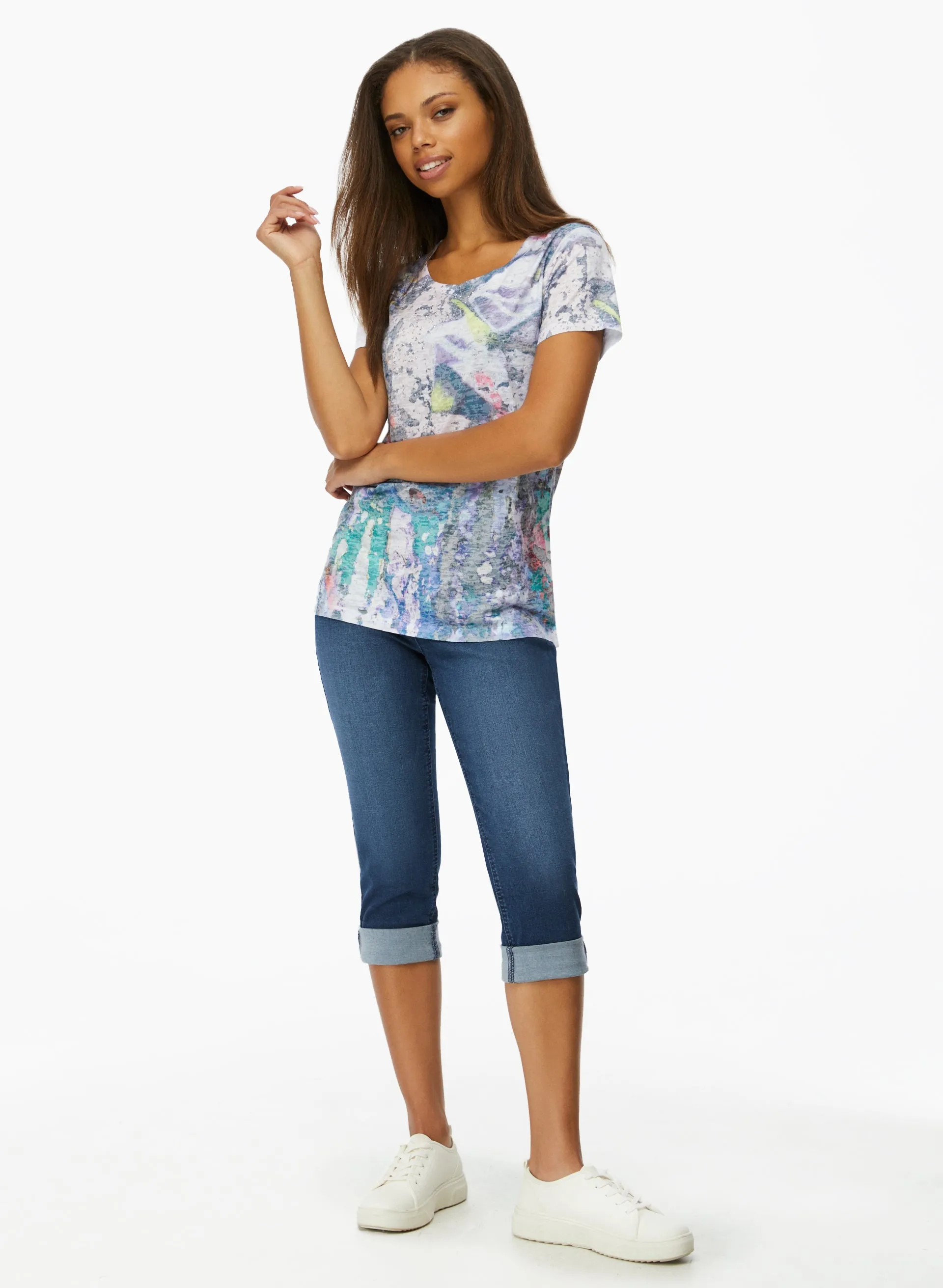 Vex - Abstract Print Tee sold by Laura product image thumbnail 3