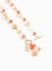 Mixed Bead Cluster Necklace sold by Laura
