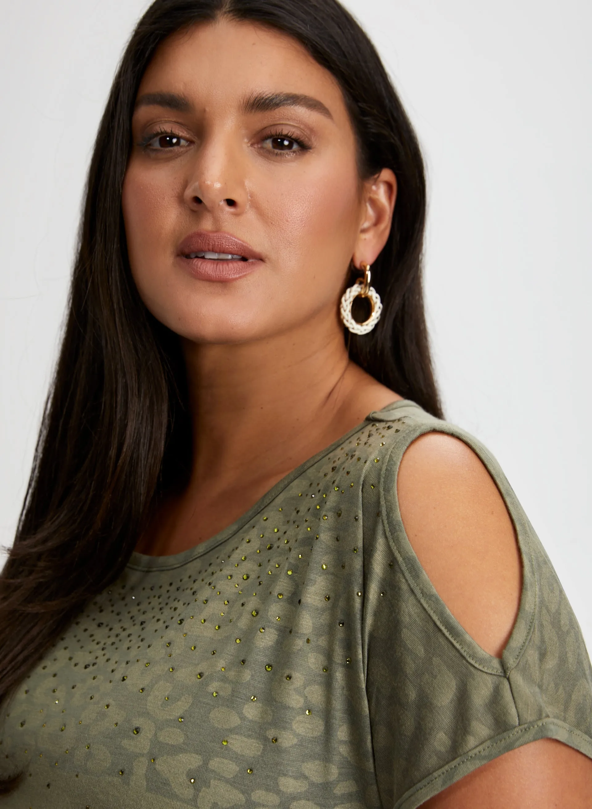 Burnout Print Tee sold by Laura product image thumbnail 2