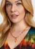 Mixed Bead Cluster Necklace sold by Laura