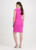 Portrait Collar Short Dress sold by Laura