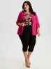 Hem Slit Capris sold by Laura