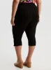 Hem Slit Capris sold by Laura
