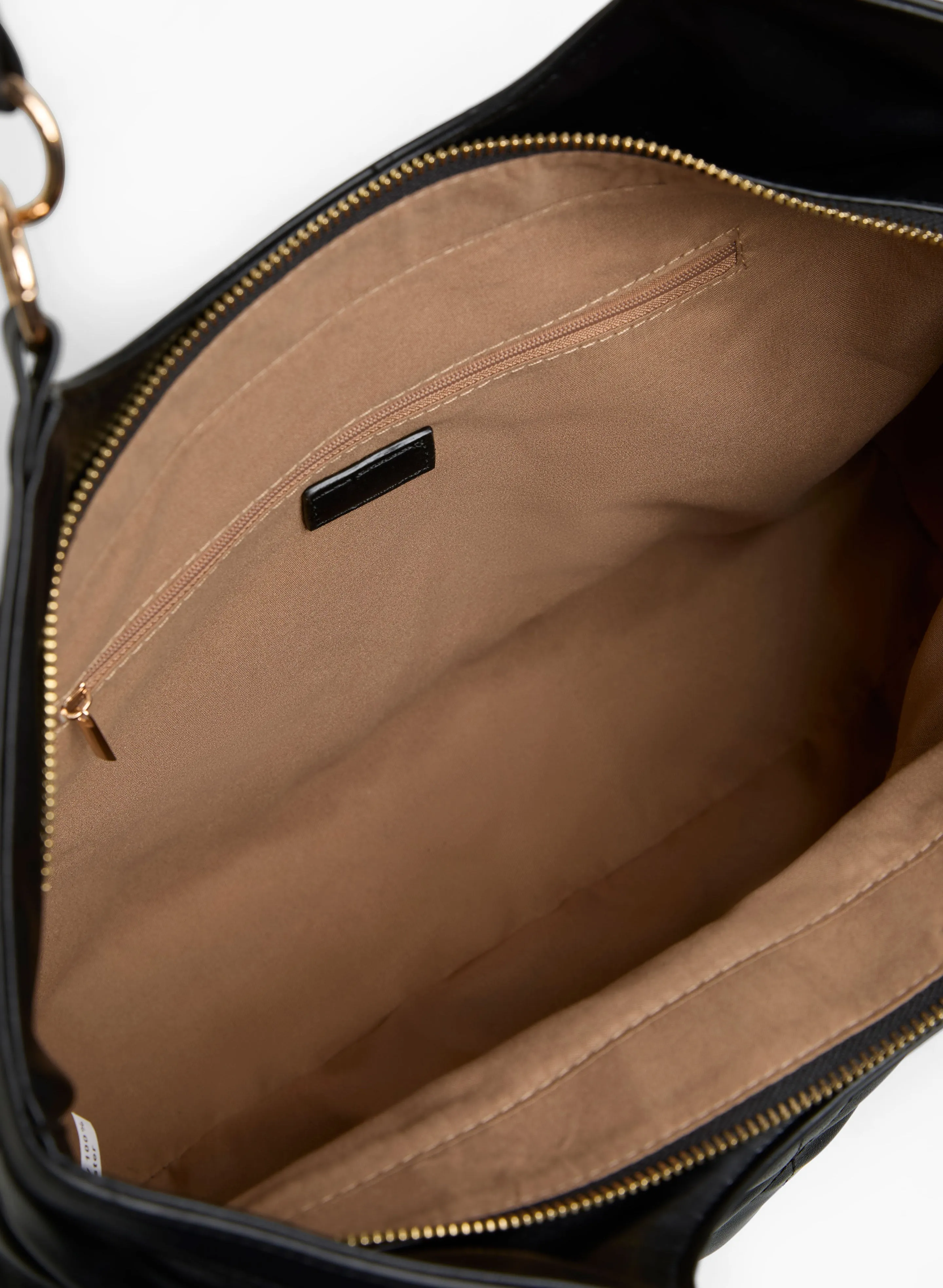 Quilted Vegan Leather Tote Bag sold by Laura product image thumbnail 4