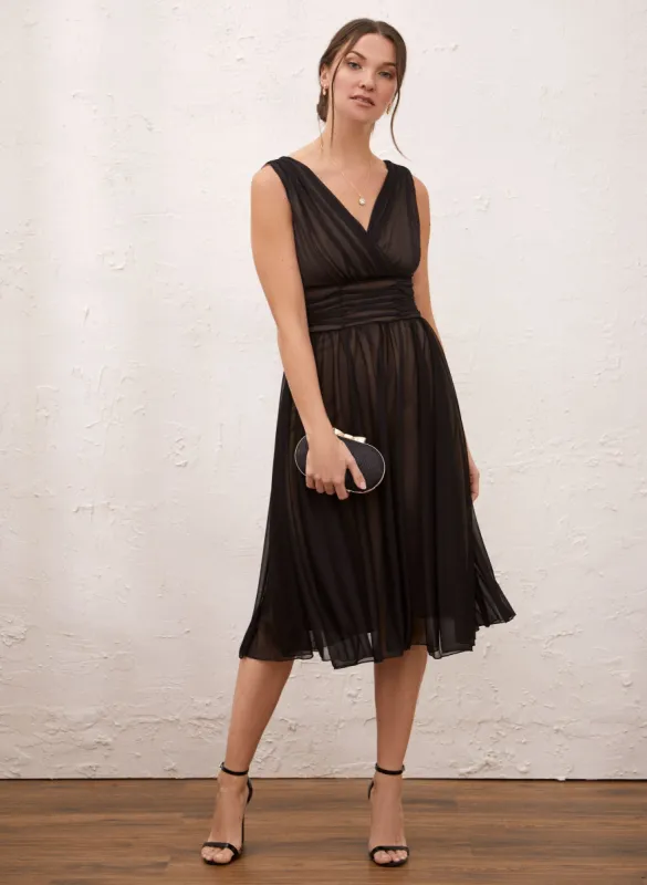 Mesh Midi Dress sold by Laura