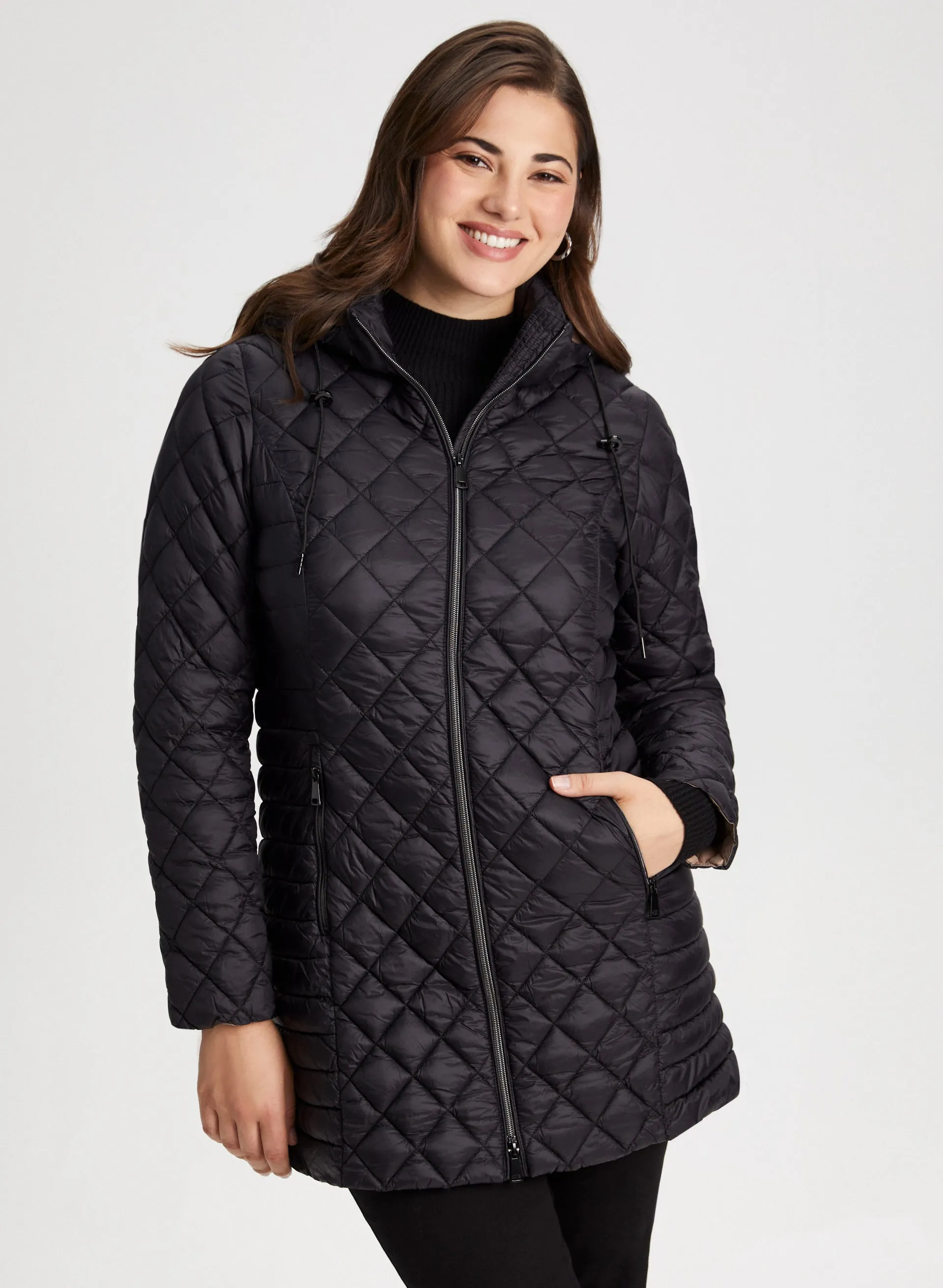 Packable Quilted Coat sold by Laura