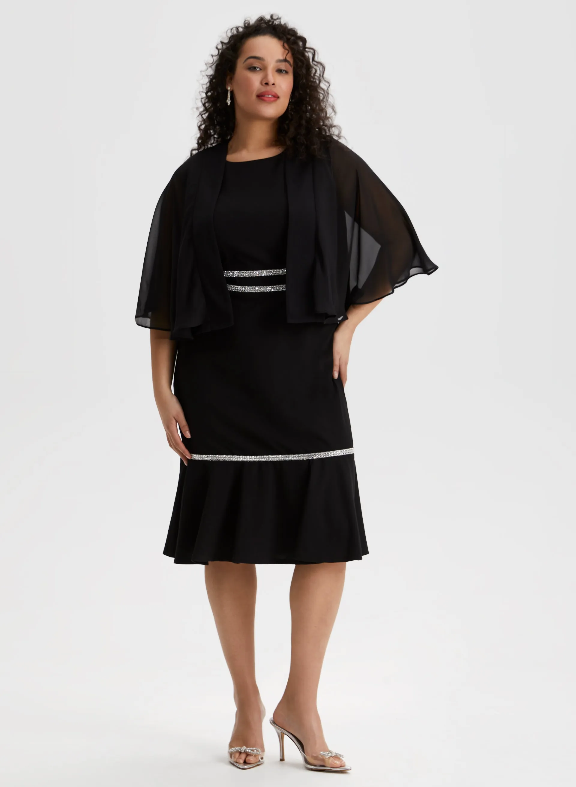 Sheer Sleeve Bolero sold by Laura product image thumbnail 4