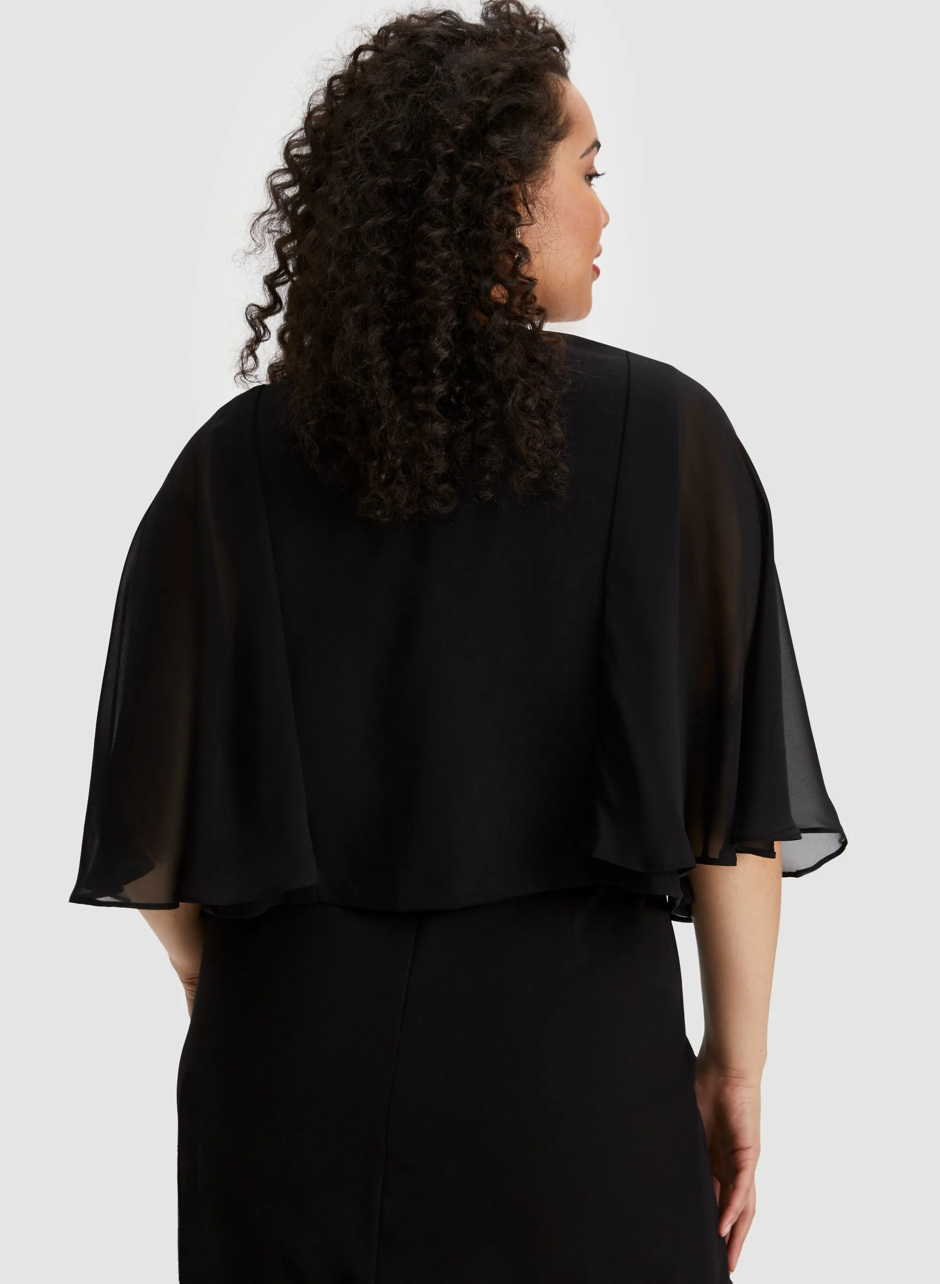 Sheer Sleeve Bolero sold by Laura product image thumbnail 2