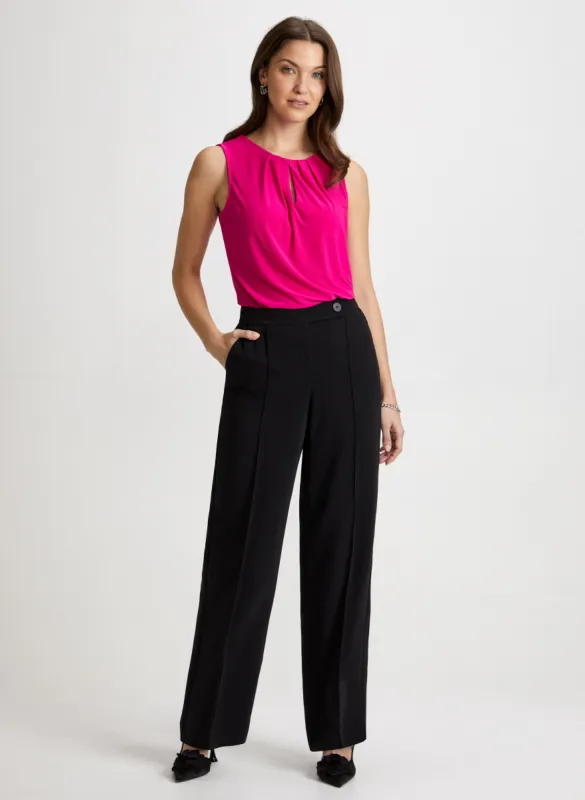 Keyhole Top & Wide Leg Pants sold by Laura
